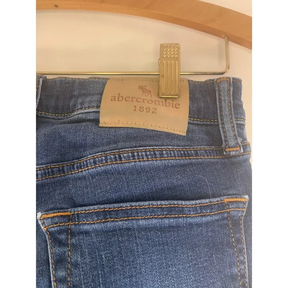 ABERCROMBIE KIDS Girl’s Adjustable Waist Skinny Jeans / Size: Slim 11-12